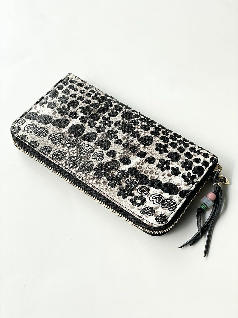 ルーラブーラパイソンミドルウォレット | ブルーナボインオンラインストア