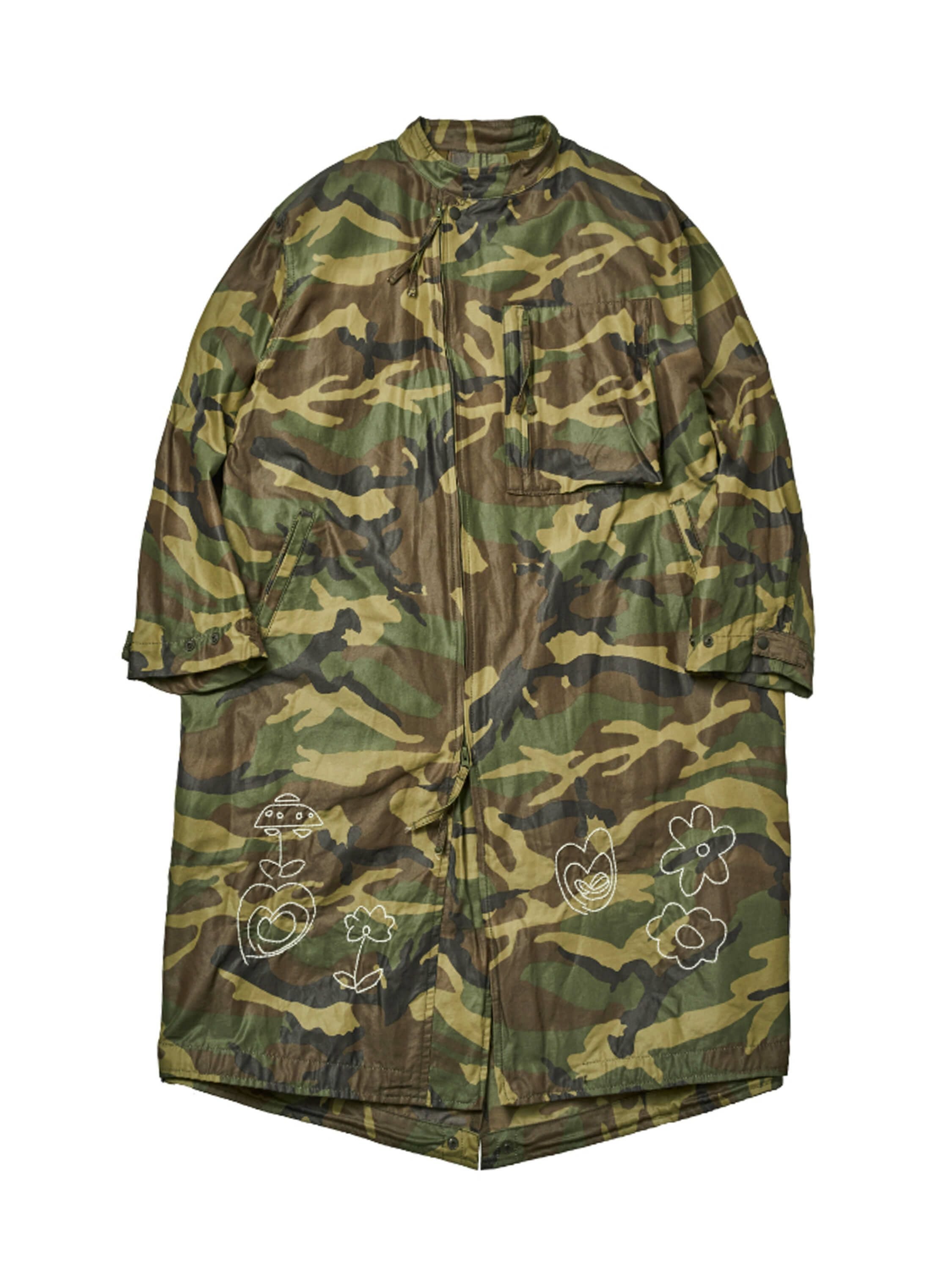パラドックスサイクリングコートCAMO | ブルーナボインオンラインストア